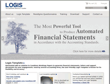 Tablet Screenshot of logis.ca