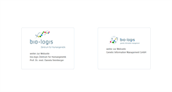Desktop Screenshot of bio.logis.de