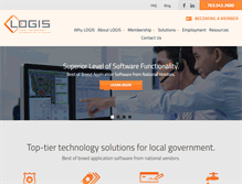 Tablet Screenshot of logis.org