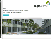 Tablet Screenshot of logis.ch